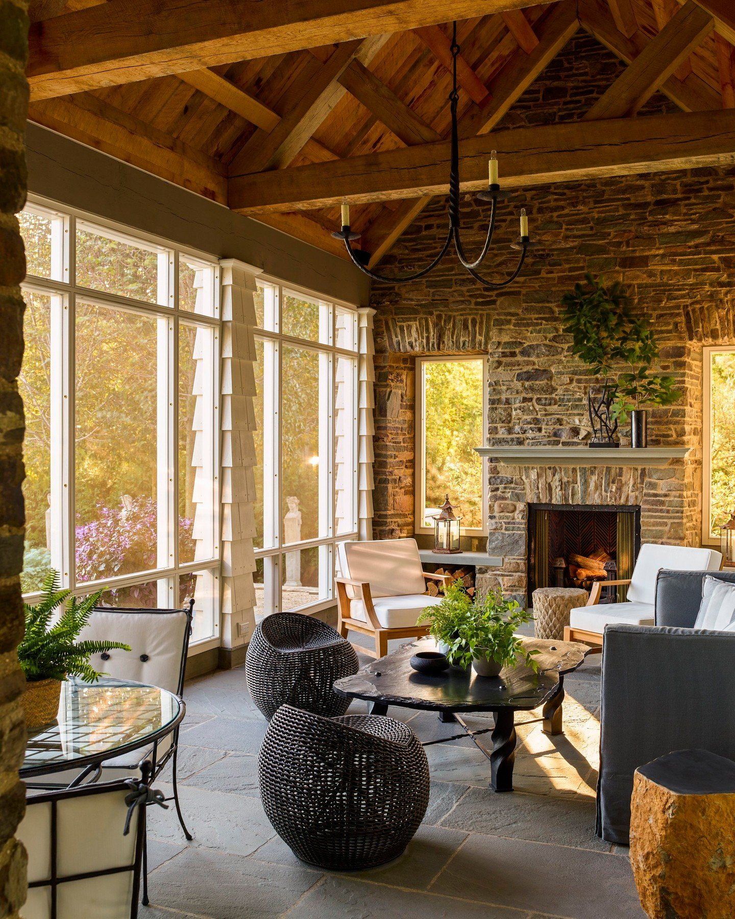 This beach house was designed as a collection of smaller, carefully composed rooms, each one built with…