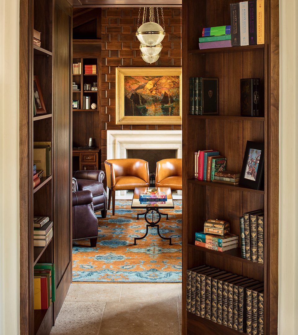 Frank-Ponterio-Interior-Design-North-Shore-Residence-Library-1