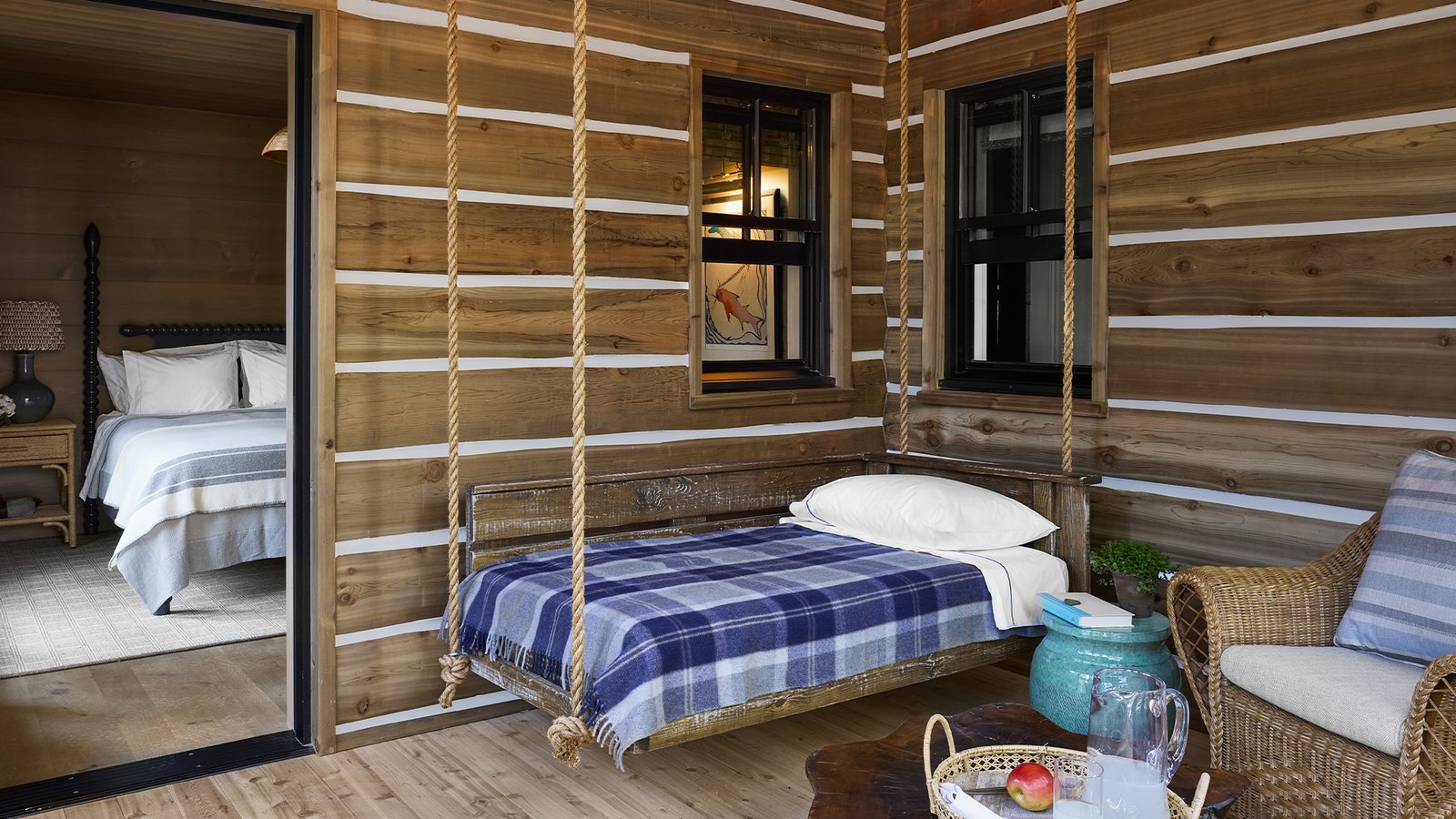 Frank-Ponterio-Interior-Design-North-Woods-Lake-House-Sleeping-Porch